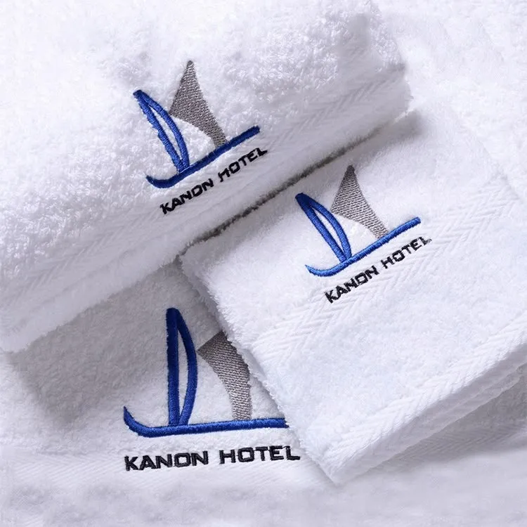 Embroidered Hotel Towels